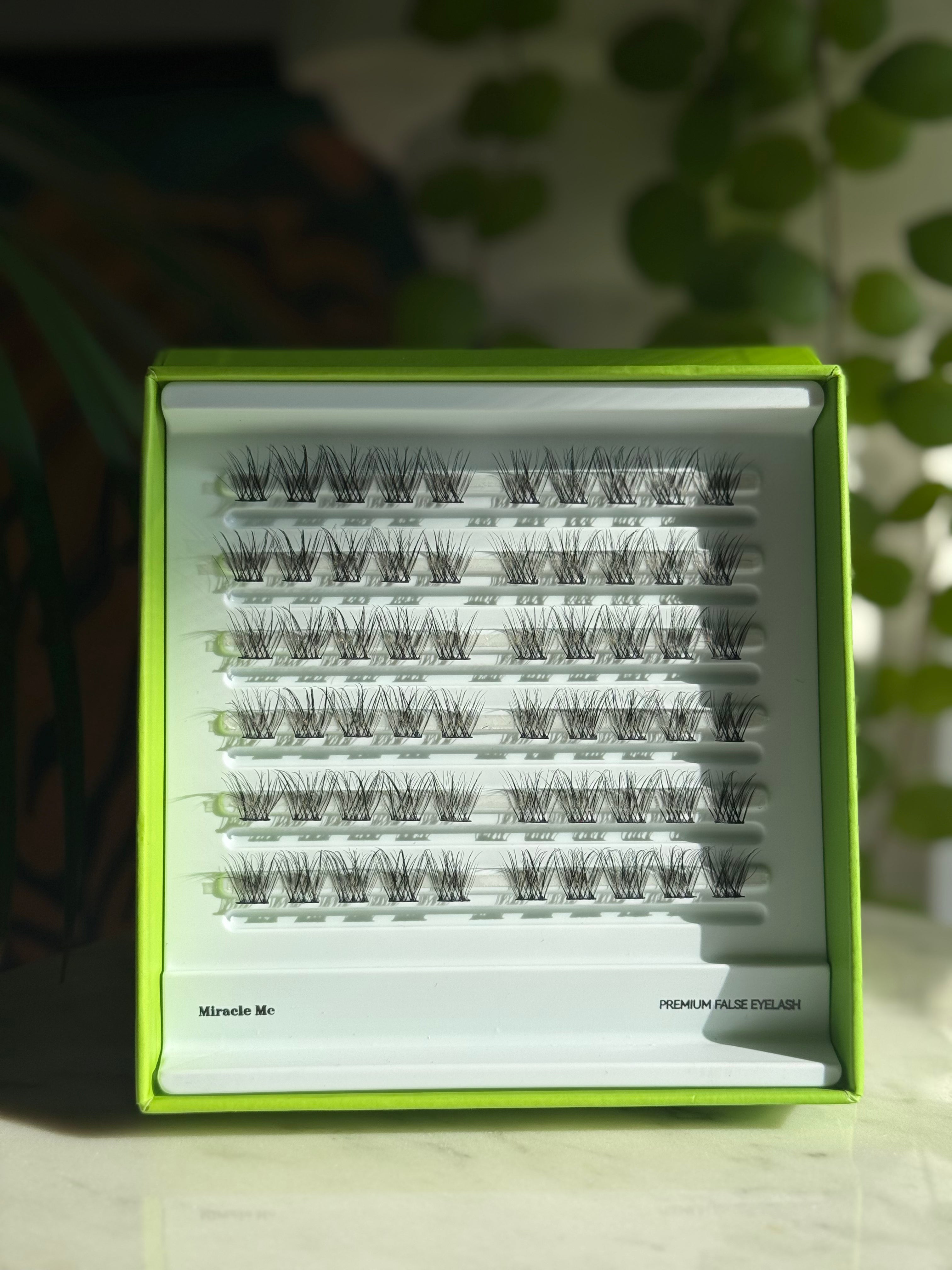 Rhyme & Chime premium cluster lashes by MiracleMe